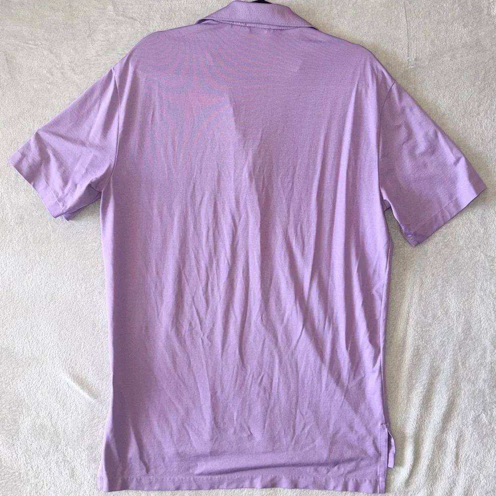 Polo Golf Ralph Lauren Polo Shirt Men’s Medium‎ Purple Golf Club Embroidered EUC